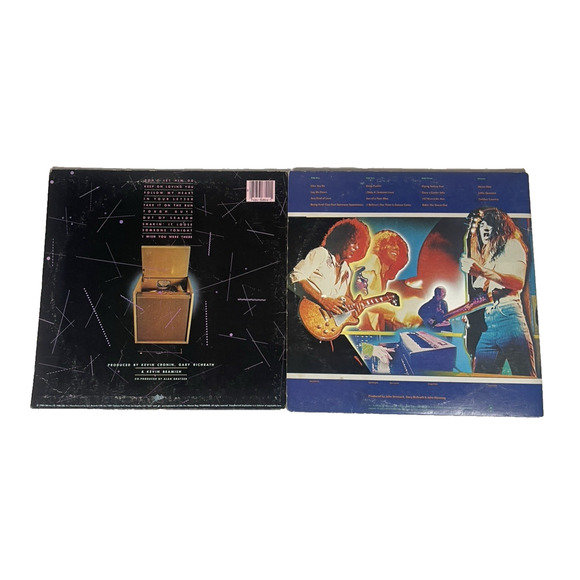 REO Speedwagon Vinyl Record Albums x2: Hi Infidelity, Live You Get What You Play - Picture 2 of 16